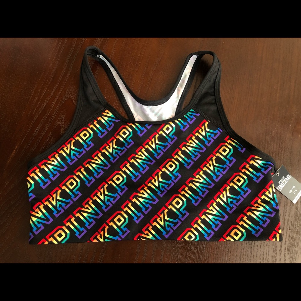 PINK SPORTS BRA